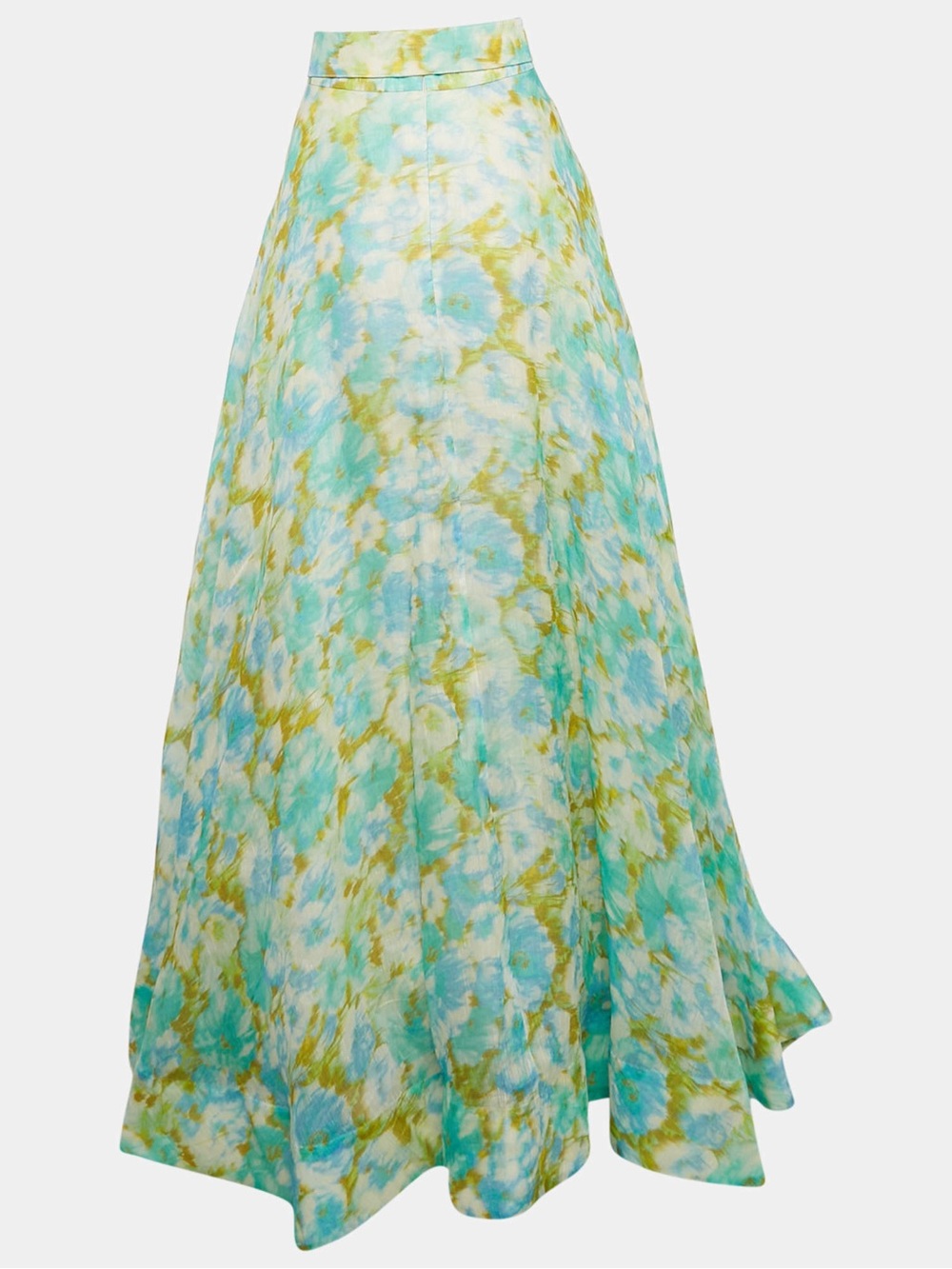 Zimmermann | High Tide Floral Ikat Maxi Skirt